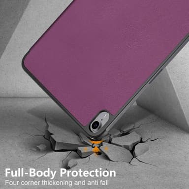 Apple iPad 10.9 2022 Slim fit tri-fold fodral - Lila