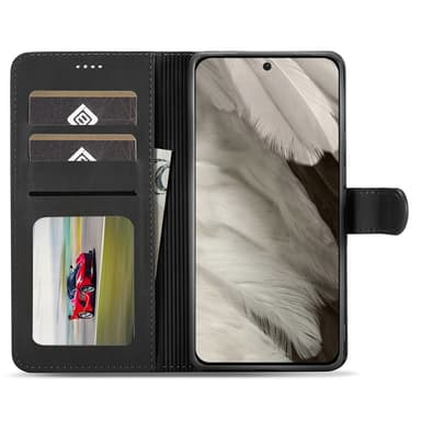 LC.IMEEKE Wallet Case till Pixel 8 - Svart