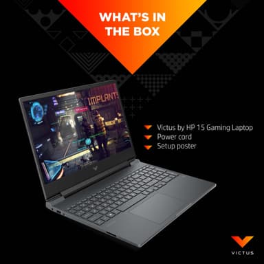 HP Victus 15 R5-5/8/512/RTX3050Ti/144Hz bärbar dator för gaming