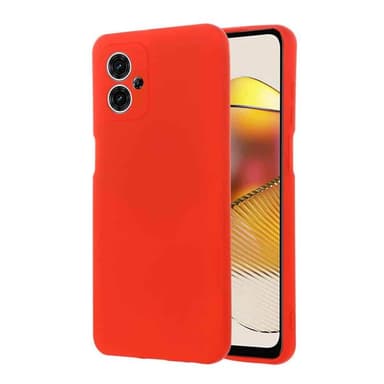 Liquid silikon skal Motorola Moto G54 - China Red
