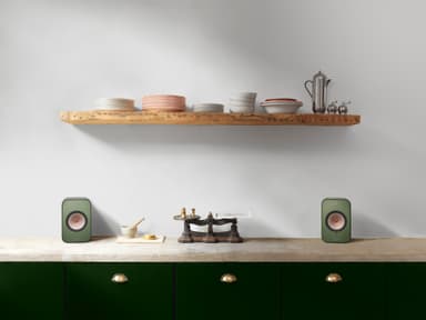KEF LS-X stereohögtalare (grön)