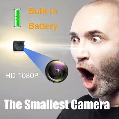 Mini 1080P Full HD DVR Minikamera Bärbar Spionkamera Kamera