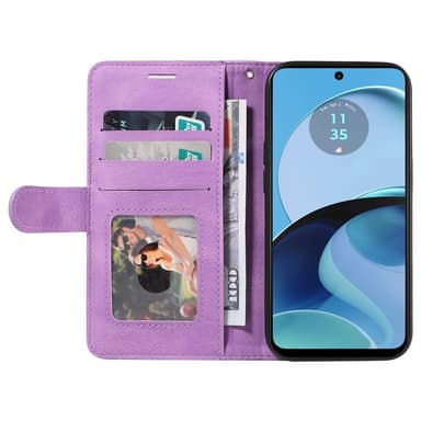 KT Plånboksfodral till Motorola Moto G14 - Lila