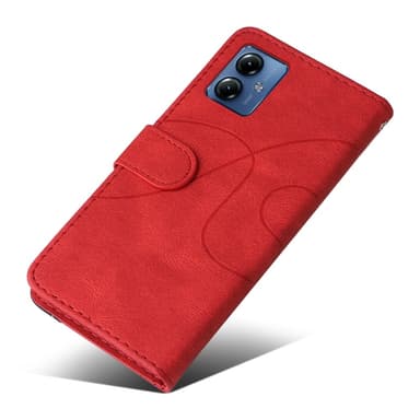 KT Plånboksfodral till Motorola Moto G14 - Röd