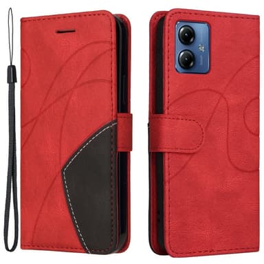 KT Plånboksfodral till Motorola Moto G14 - Röd