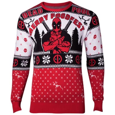 Marvel: Deadpool jultröja (XXL)