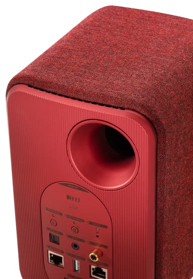 KEF LS-X stereohögtalare (röd)