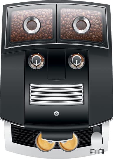 Jura J8 twin Helautomatisk Kaffemaskin 15561 (diamantsvart)