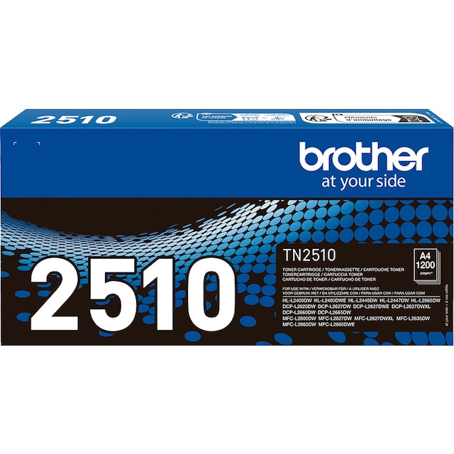 Brother TN-2510 svart tonerkassett