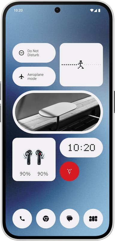 Nothing Phone (2a) 5G smartphone 12/256GB (vit)