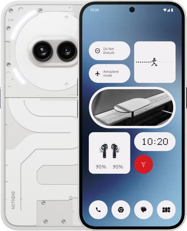 Nothing Phone (2a) 5G smartphone 12/256GB (vit)