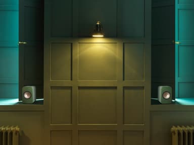 KEF LS-X stereohögtalare (grön)