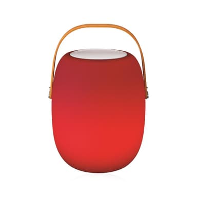 Limited Label ML-100 Bärbar bluetooth-högtalare med fjärrkontroll och bärrem, Vit
