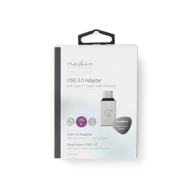 Nedis USB typ-C-adapter | Typ-C, hane - A-hona