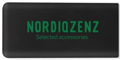 NORDIQZENZ Powerbank med lysande LED-indikator, 5000mAh