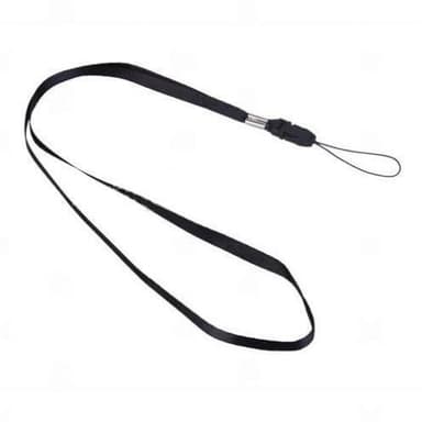 Mobilband Halsband/Rem, Svart