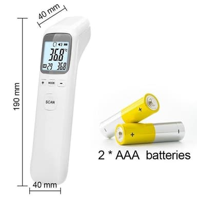 Febertermometer, beröringsfri med IR-teknik
