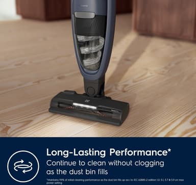 Electrolux Clean 500 ES52CB21DB Skaftdammsugare, Blå