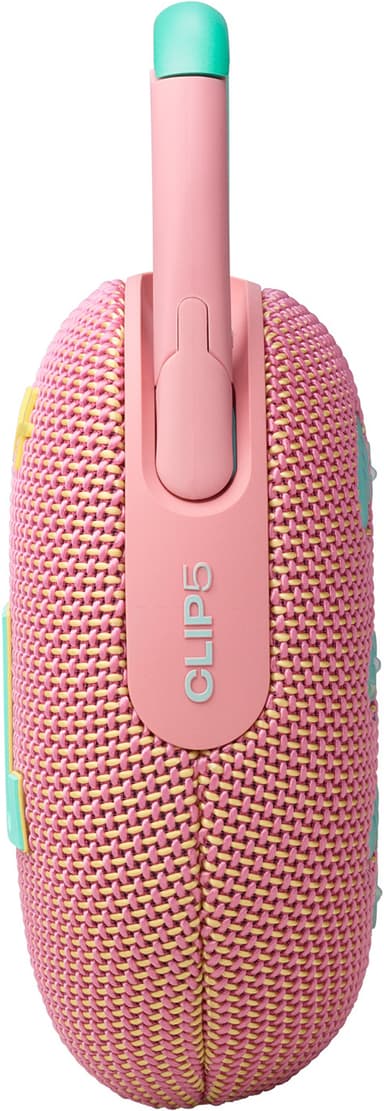 JBL Clip 5 bärbar högtalare (rosa)