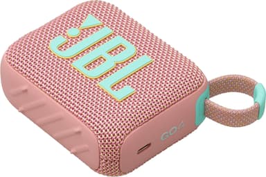 JBL Go 4 bärbar högtalare (rosa)