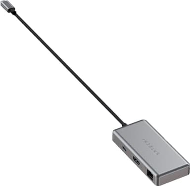 Satechi Multiport USB-C Chromebook hubb (grå)