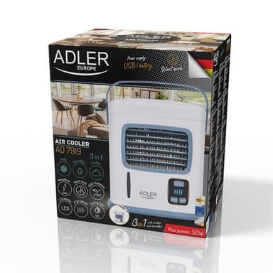 Adler Air Cooler 3in1 USB-4xAA 1,5V (AD 7919)