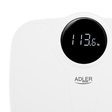 Adler Personvåg 180kg, White