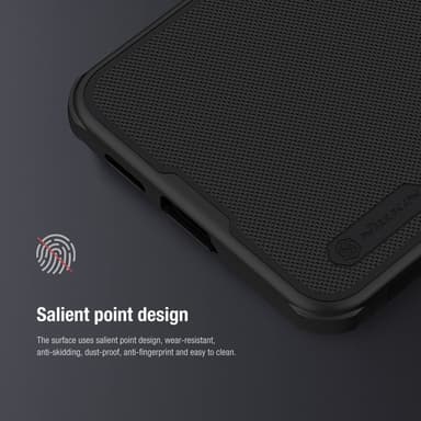 NILLKIN Samsung Galaxy S24 Frostat skal hårt - Svart