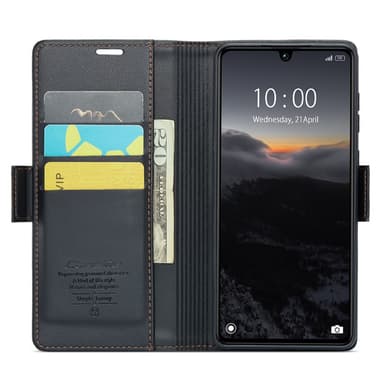 CaseMe Xiaomi Redmi 13C 4G Plånboksfodral - Svart