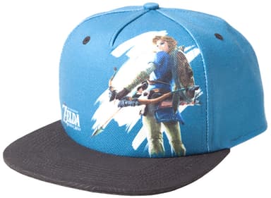The Legend of Zelda: Breath of the Wild Link character snapback keps