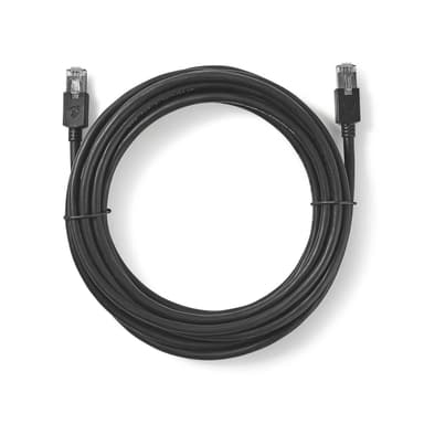 Nedis CAT6 Nätverkskabel | RJ45 hane | RJ45 hane | F/UTP | 15.0 m | Rund | LSZH / PVC | Antracit | Kartong med fönster