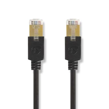 Nedis CAT6 Nätverkskabel | RJ45 hane | RJ45 hane | F/UTP | 15.0 m | Rund | LSZH / PVC | Antracit | Kartong med fönster