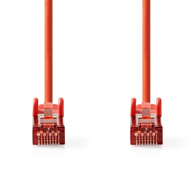 Nedis CAT6 Nätverkskabel | RJ45 hane | RJ45 hane | S/FTP | 5.00 m | Rund | LSZH | Röd | Kuvert