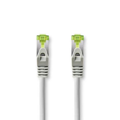 Nedis CAT7 nätverkskabel | S/FTP | RJ45 hane | RJ45 hane | 2.00 m | Snagless | Rund | LSZH | Grå | Låda