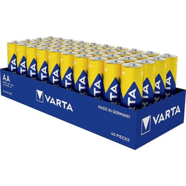 Batteri AA (R6) Alkaliskt Varta LONGLIFE Power AA Folie
