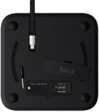 Satechi Mac mini/Studio dockningsstation (silver)