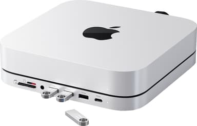 Satechi Mac mini/Studio dockningsstation (silver)