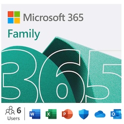 Microsoft 365 Family (digital nedladdning)