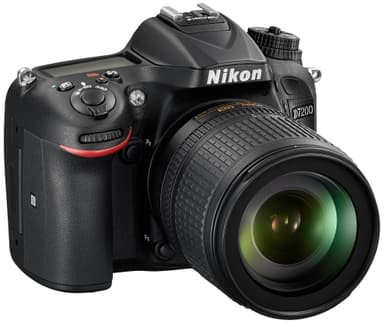 Nikon D7200 DSLR kamera+AF-S DX Nikkor 18-105 mm telefotozoomobjektiv