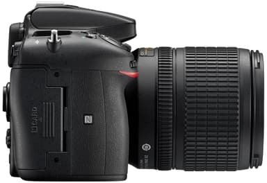 Nikon D7200 DSLR kamera+AF-S DX Nikkor 18-105 mm telefotozoomobjektiv