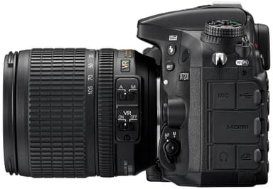 Nikon D7200 DSLR kamera+AF-S DX Nikkor 18-105 mm telefotozoomobjektiv