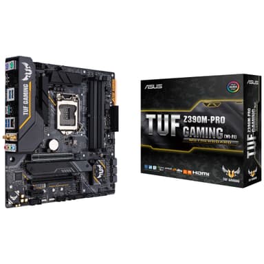Asus TUF Z390M-Pro Gaming WiFi moderkort Asus TUF Z390M-Pro Gaming WiFi moderkort