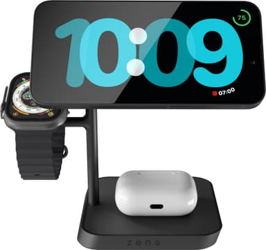 Zens MagSafe 4-i-1 trådlös laddningsstation