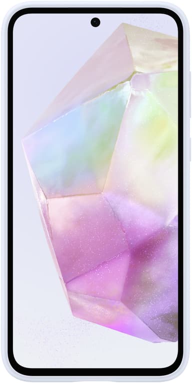 Samsung Galaxy A35 5G silikonfodral (ljusblått)