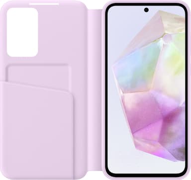 Samsung Galaxy A35 5G Smart View Wallet plånboksfodral (lavender)