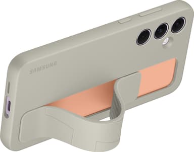 Samsung Galaxy A55 5G Standing Grip fodral (grått)