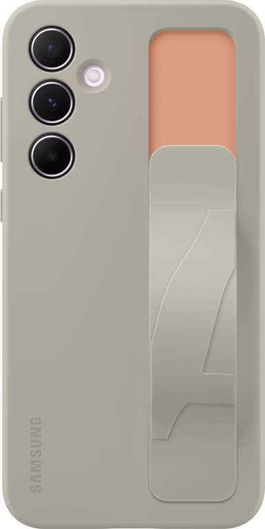 Samsung Galaxy A55 5G Standing Grip fodral (grått)