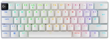 Logitech G Pro X 60 gamingtangentbord (vit)