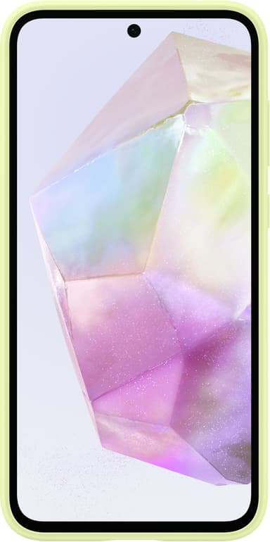 Samsung Galaxy A35 5G silikonfodral (lime)