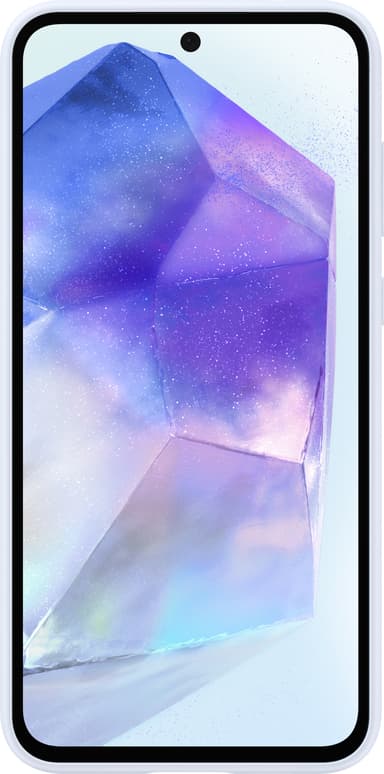 Samsung Galaxy A55 5G silikonfodral (ljusblått)